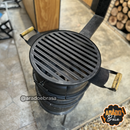 Fogareiro a lenha com Grelha